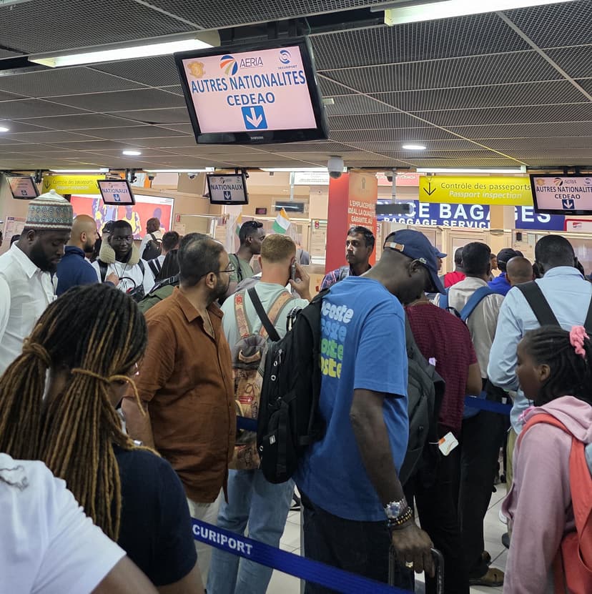 Felix Houphouet Boigny International Airport Check-In Desk