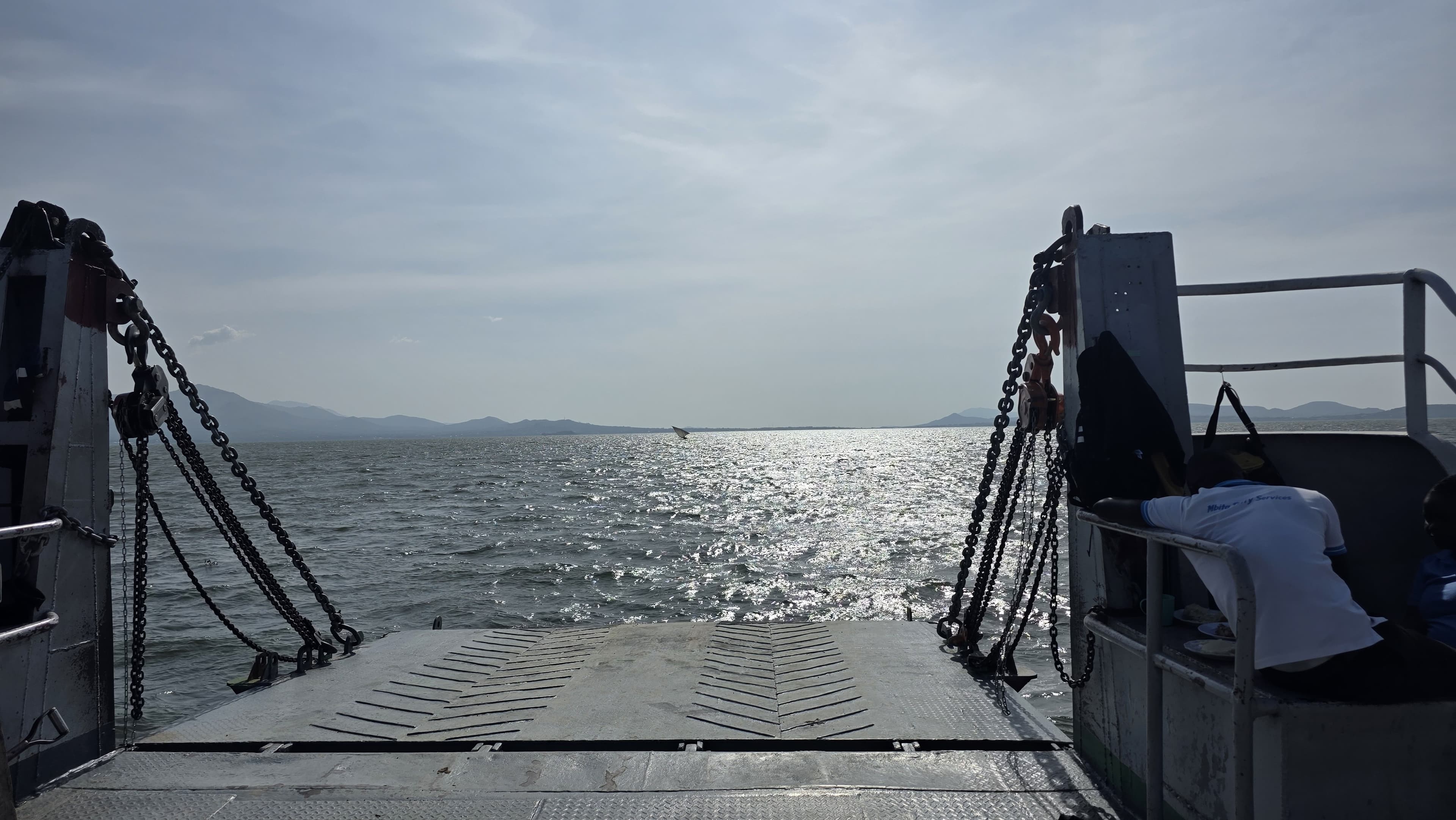 Ferry ride in L.Victoria