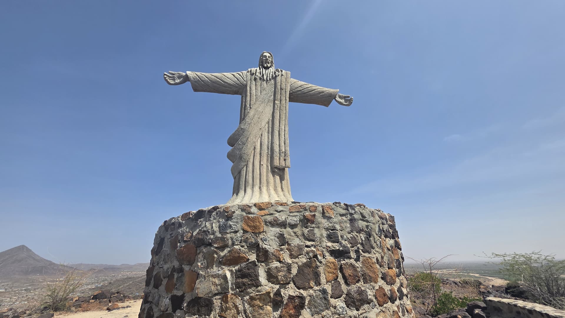 Jesus statue