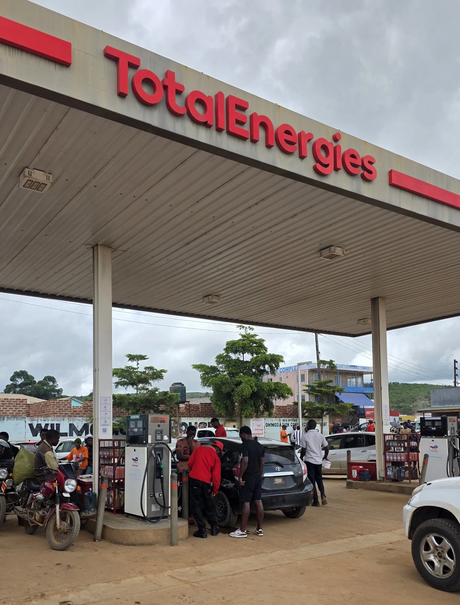 Fuelling at TotalEnergies in Mpika