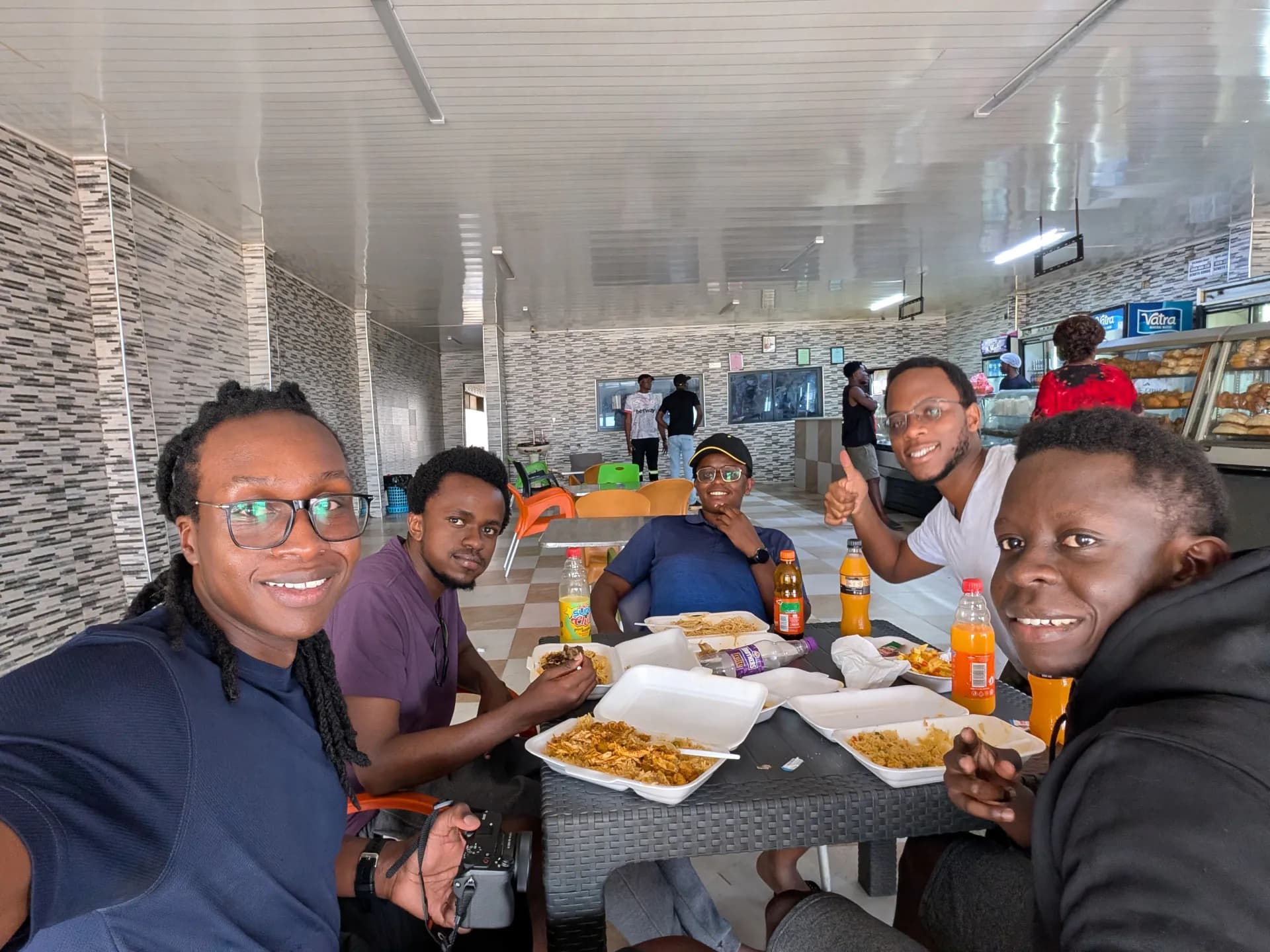Lunch in Serenje, Zambia