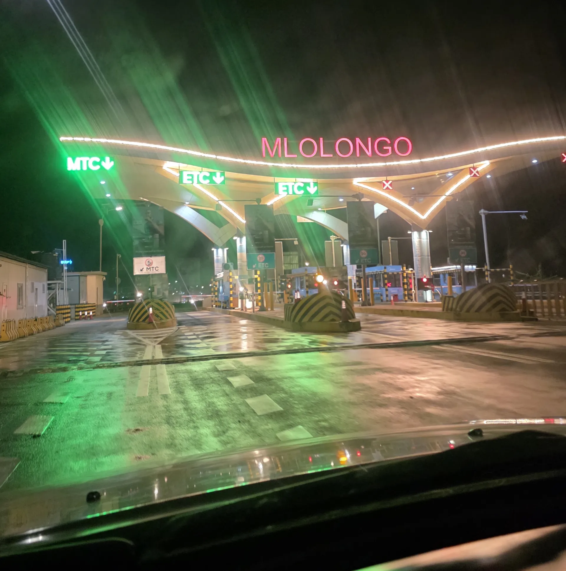 Final exit from Nairobi Expressway at Mlolongo