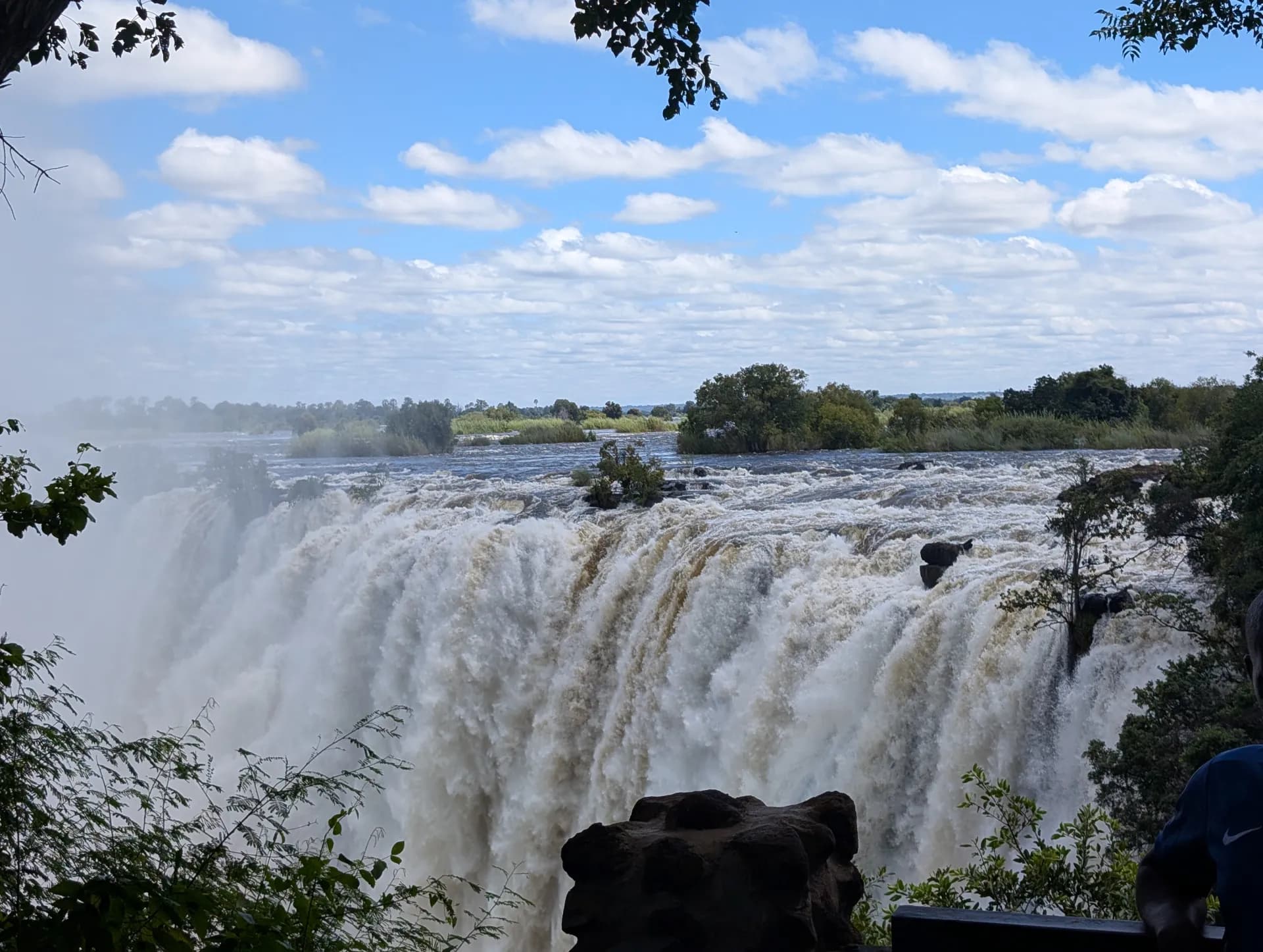 The majestic Victoria Falls