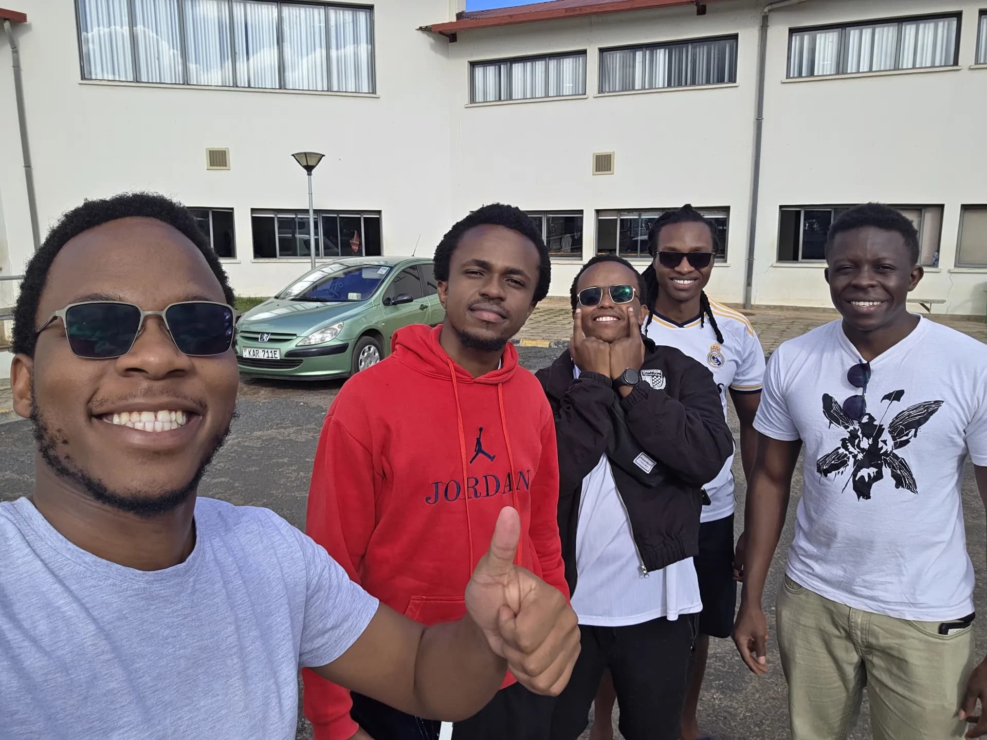 Finished document processing at Namanga border ready to enter Tanzania
