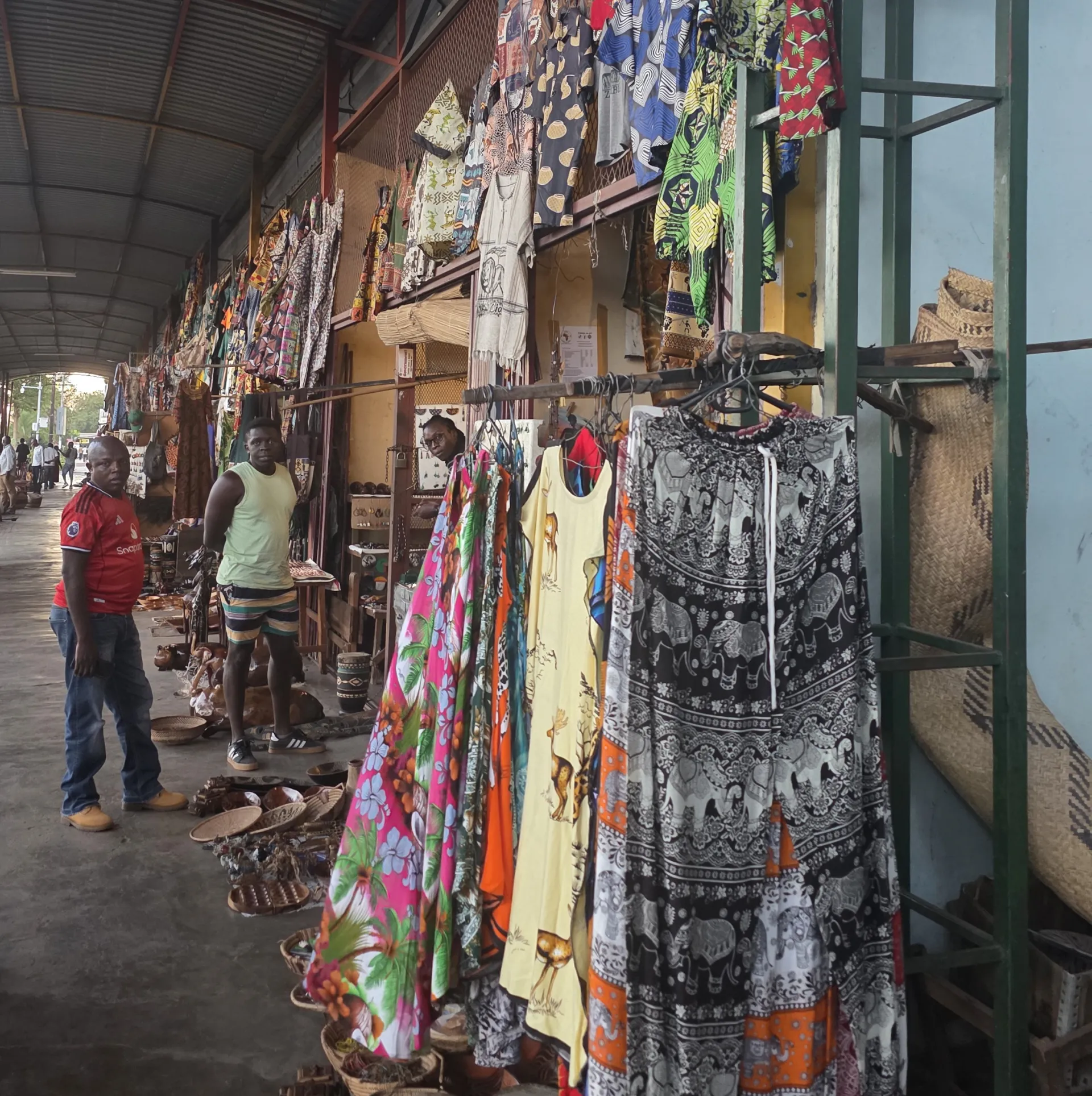 Curio shop in Livingstone