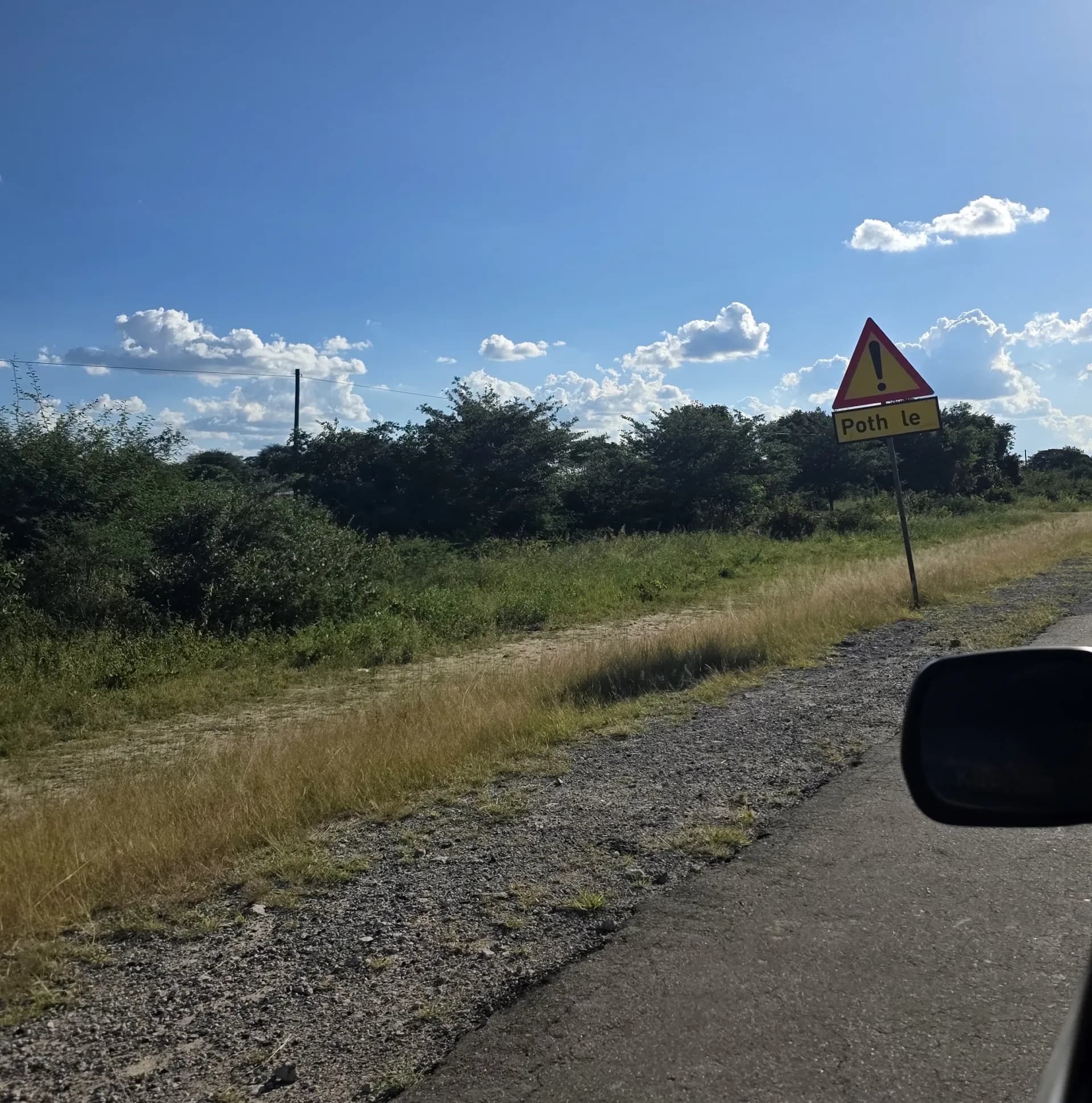 Namibia road signs
