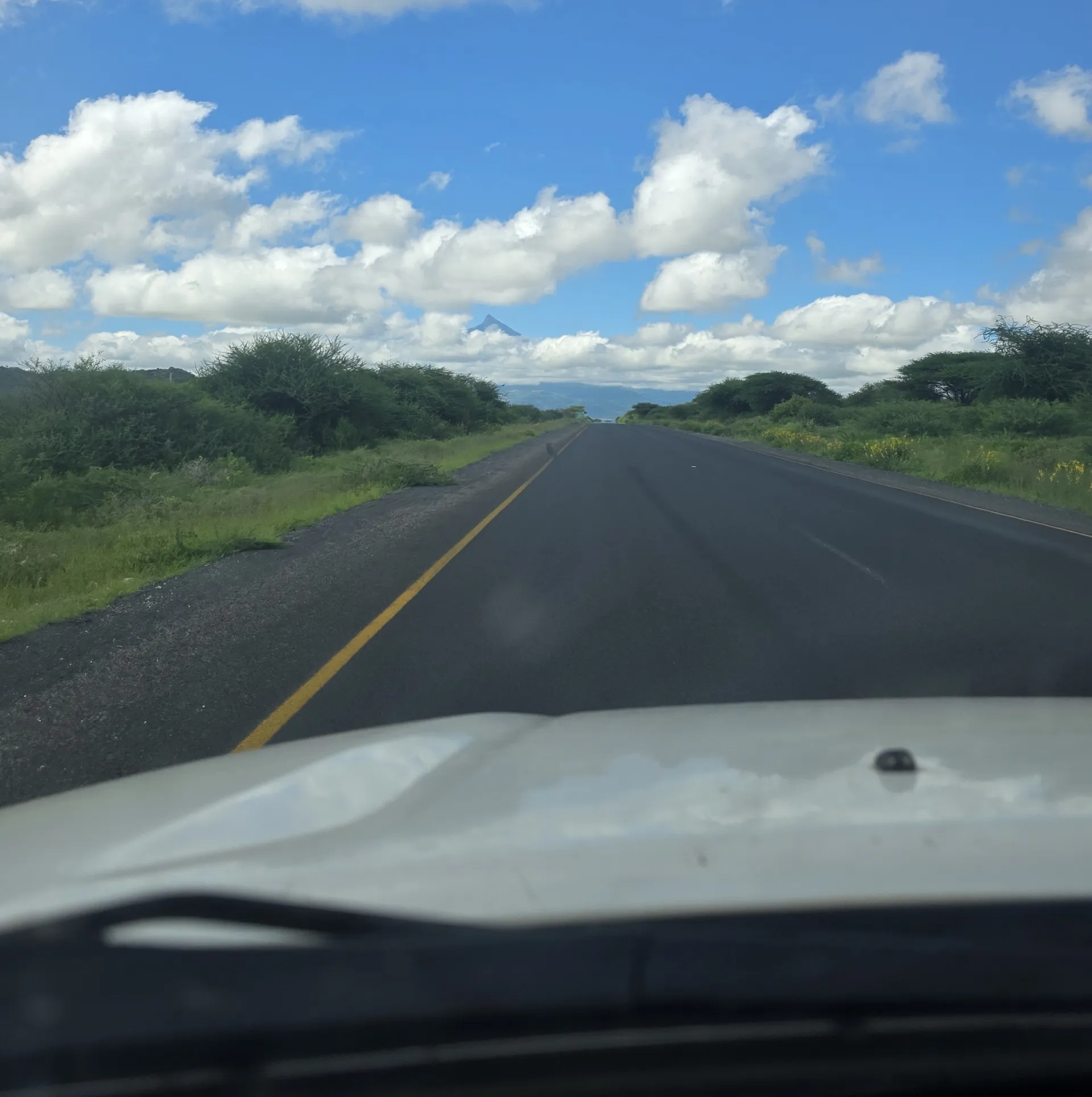 Scenic views along the Namanga-Arusha road