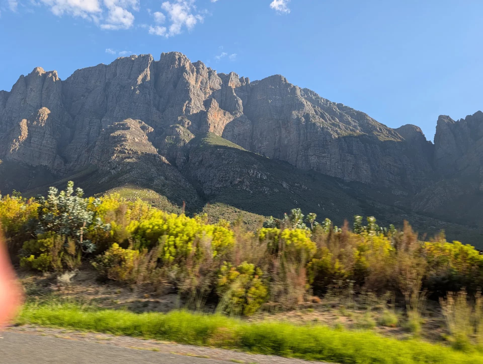 Road from Cape Town to Johannesburg